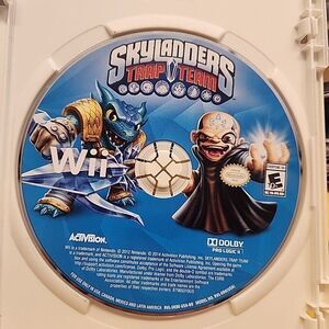 Skylanders Trap Team (Nintendo Wii Game) Disc Only